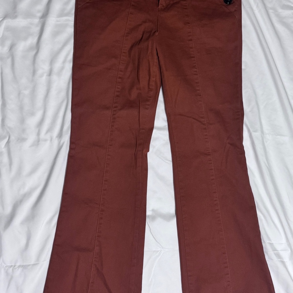Suzanne Betro Denim Rust Pants